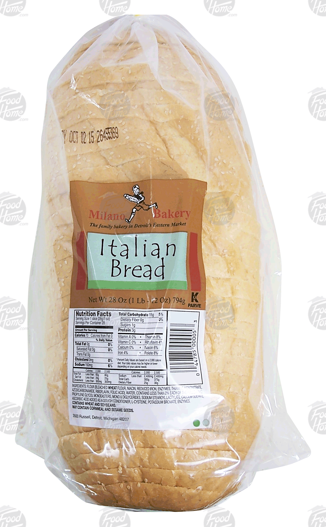 Milano Bakery  italian bread Full-Size Picture